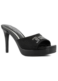 Juicy Couture Women's Gamer Dress Sandals - Black