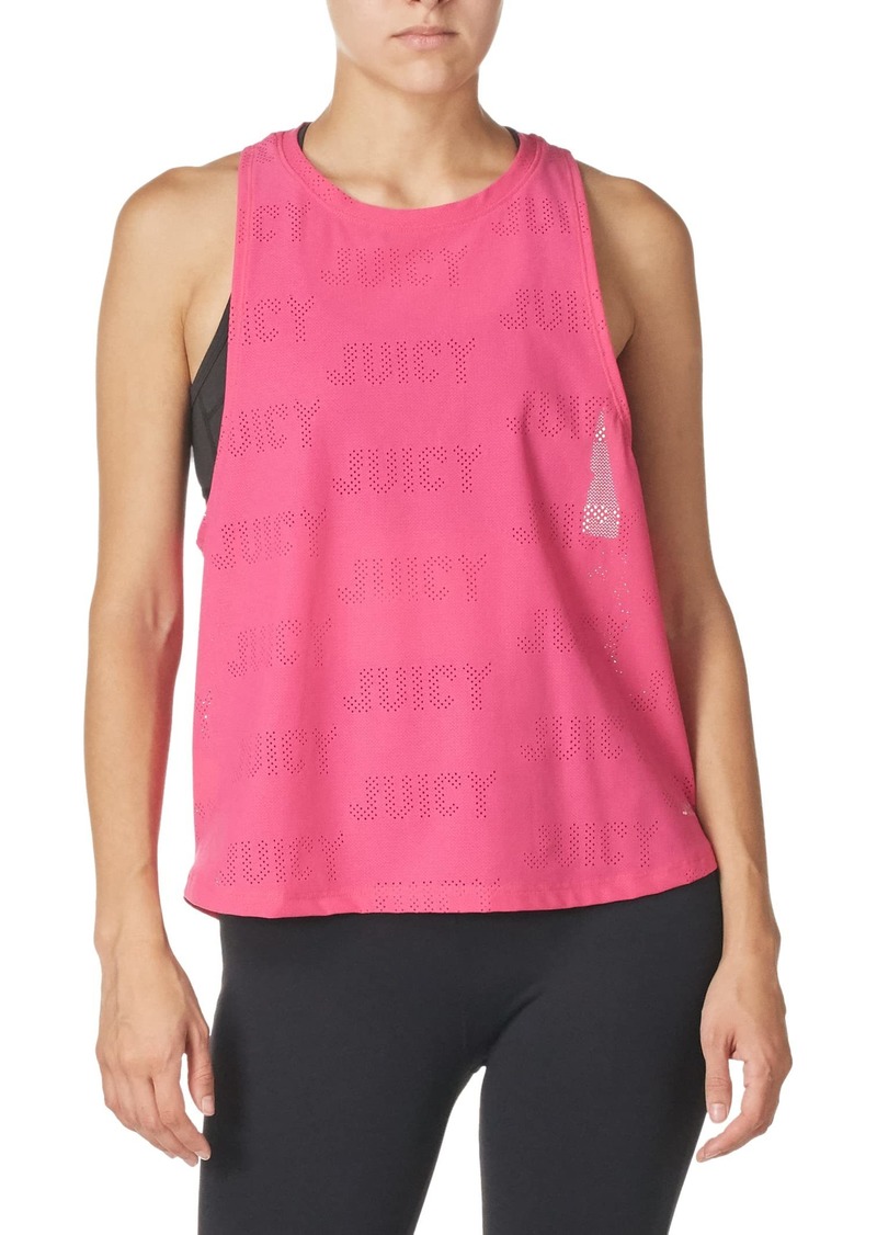 Juicy Couture Sport Juicy Jacquard Tank Top  MD