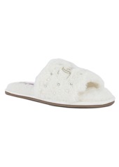 Juicy Couture Women's Gyanna 2 Embellished Slippers - Ivory