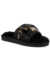 Juicy Couture Women's Hasen Open Toe Slippers - Black