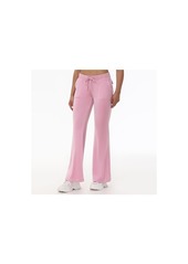 Juicy Couture Women's Heritage Cotton Velour Track Pants - Rose