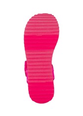 Juicy Couture Women's Izora Flatform Sandals - Bright Pink