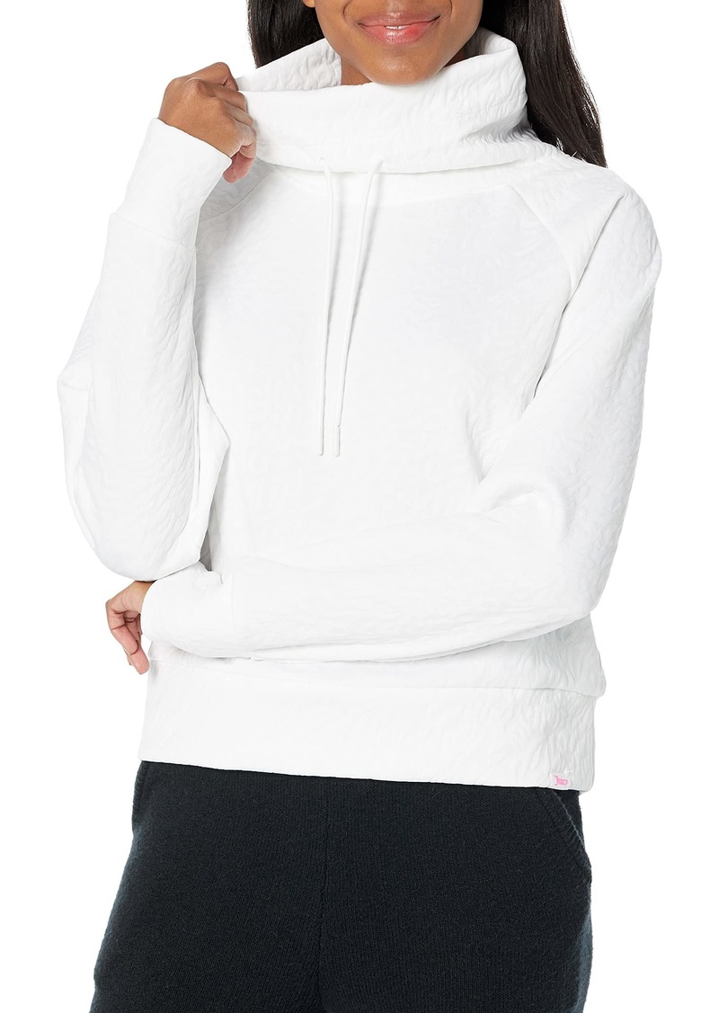 Juicy Couture Women's Jacquard Quilted Crop Pullover