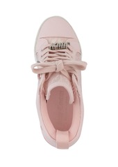 Juicy Couture Women's Jorgia Wedge Lace-Up Sneakers - Blush Smooth, Mesh