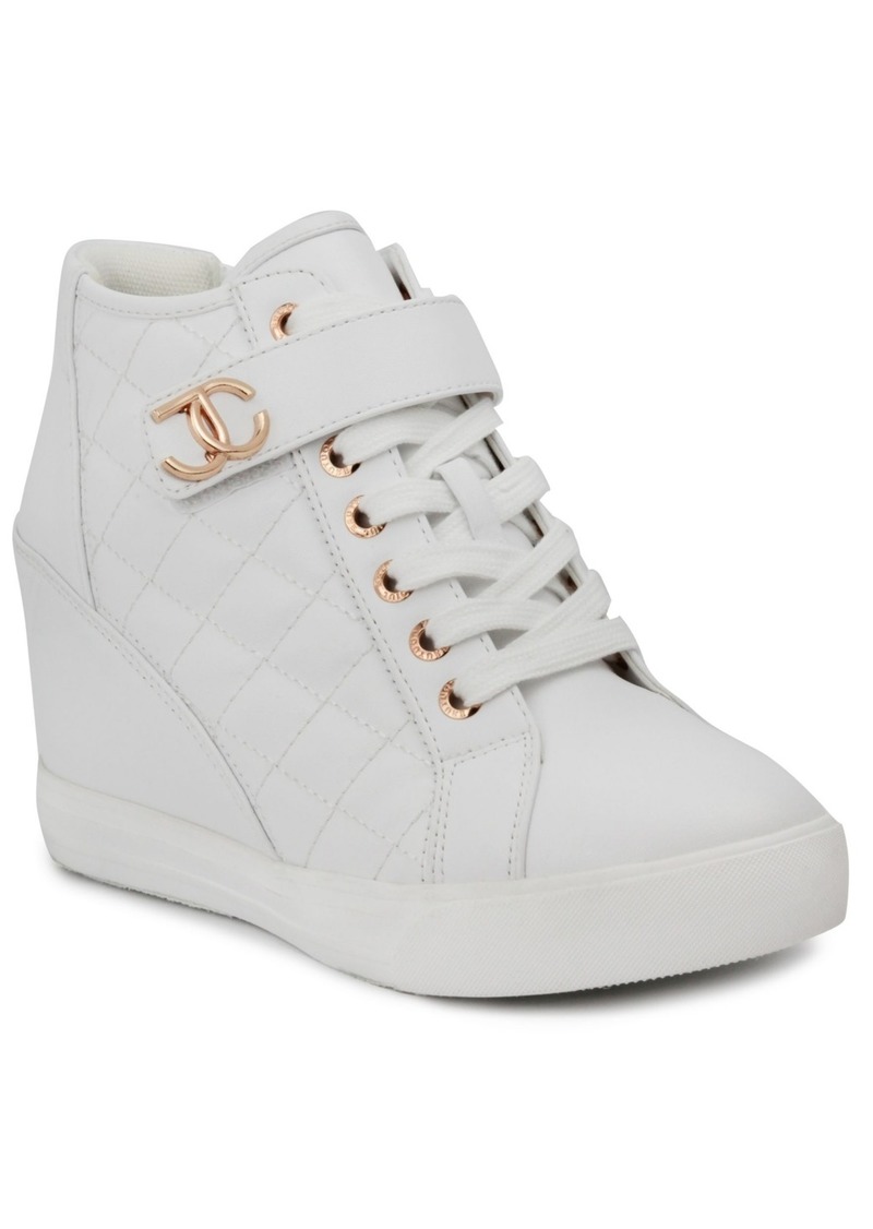 Juicy Couture Women's Journey Wedge Sneakers - White