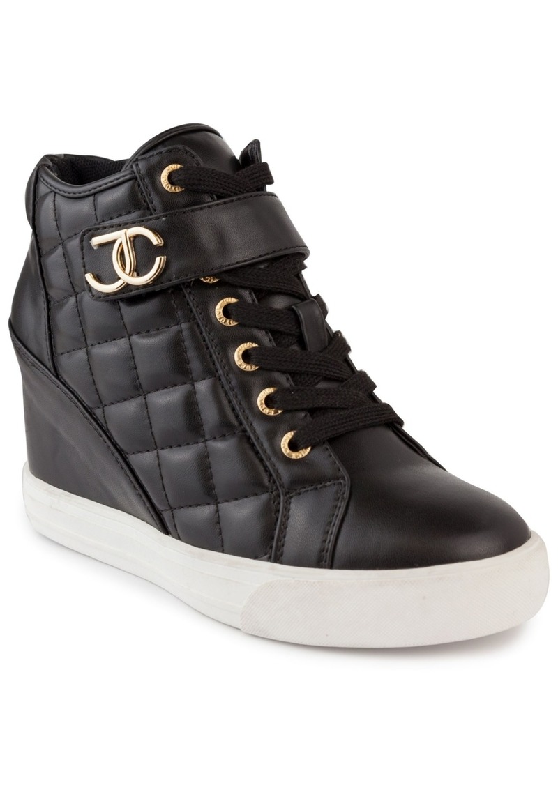 Juicy Couture Women's Journey Wedge Sneakers - Black