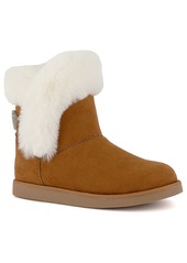 Juicy Couture Women's Ken Cold Weather Booties - Cognac