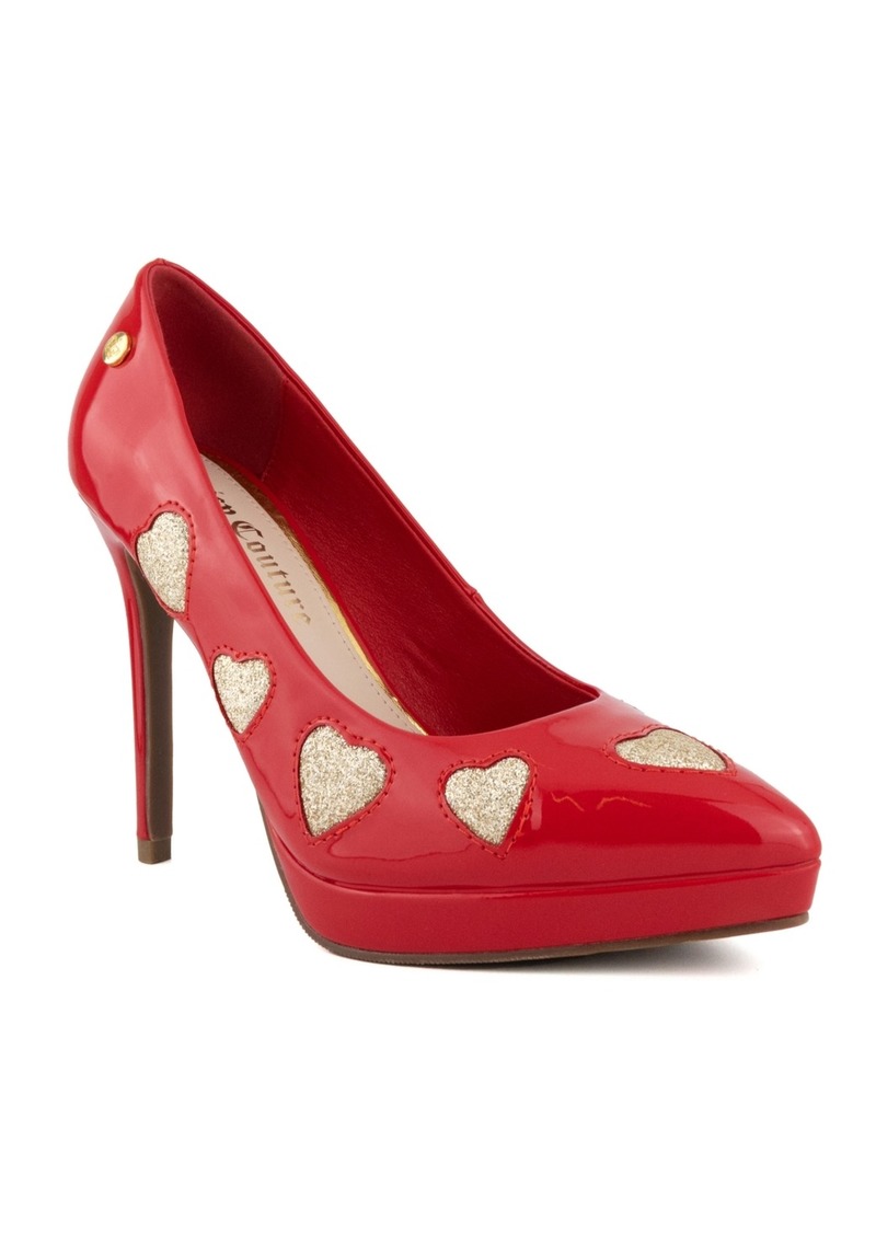 Juicy Couture Women's Kind Slip-on Dress Pumps - Red