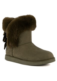 Juicy Couture Women's King 2 Cold Weather Pull-On Boots - Olive