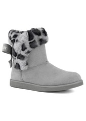 Juicy Couture Women's King Winter Boots - Gray Leopard Multi