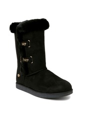 Juicy Couture Women's Koded Faux Fur Winter Boots - Black