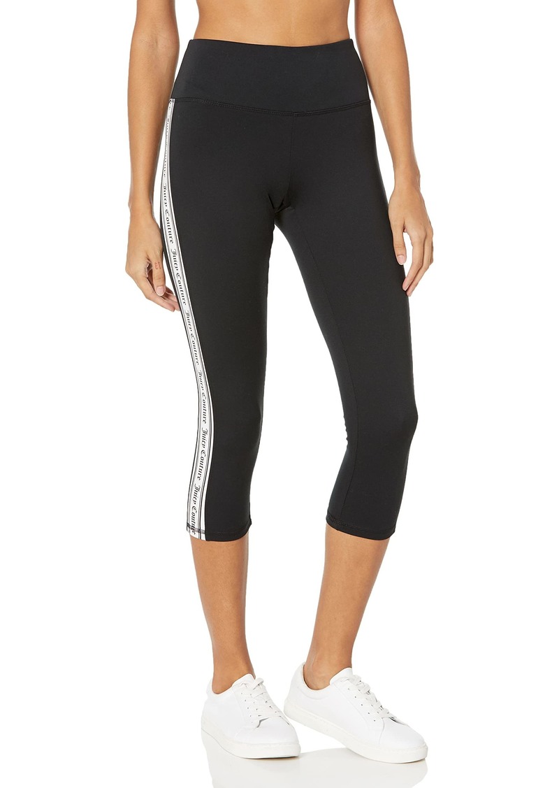 Juicy Couture Women's Logo Side Panel Crop Legging