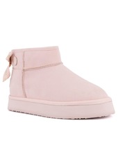 Juicy Couture Women's Olden Mini Platform Cold Weather Booties - Natural