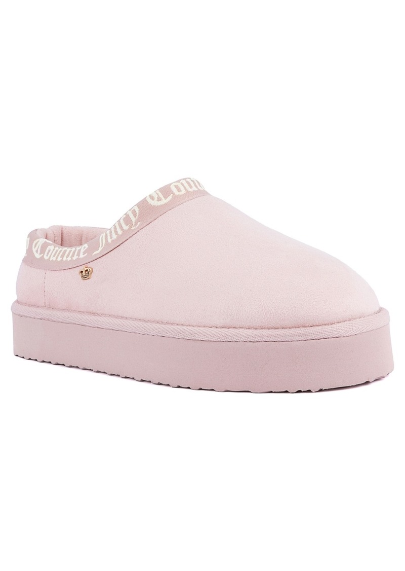 Juicy Couture Women's Oney Closed Toe Slippers - Blush