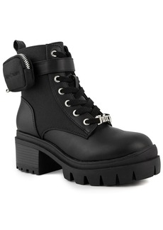 Juicy Couture Women's Quentin Combat Boots - Black