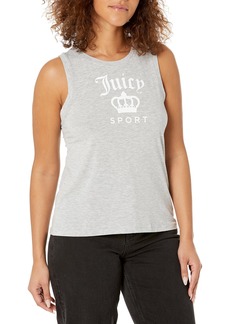 Juicy Couture Women's Sleeveless Sport Logo Tank