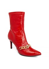 Juicy Couture Women's Tommi Booties - Red Croco- R