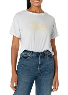 Juicy Couture Women's Varsity Crop Short Sleeve T-Shirt