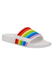 Juicy Couture Wynnie Rainbow Pool Slides Women's Shoes