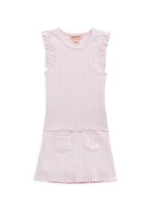 Juicy Couture Little Girl's 2-Piece Ribbed Knit Top & Shorts Set