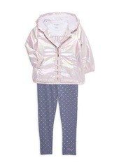 Juicy Couture Little Girl's 3-Piece Tee, Jacket & Leggings Set