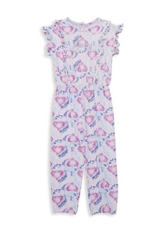 Juicy Couture ​Little Girl&#8217;s Heart Tie Dye Jumpsuit
