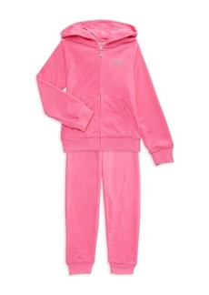 Juicy Couture Little Girl's Hoodie & Joggers Set