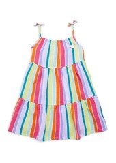 Juicy Couture ​Little Girl's Striped Tiered Dress