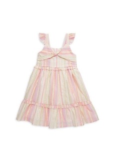Juicy Couture Little Girl's Striped Twist Dress