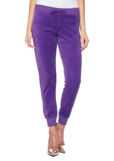 Juicy Couture Modern Track Pants In Bright Violet Purple