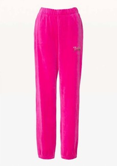 Juicy Couture Ombre Stud Joggers Track Pants In Raspberry Pink