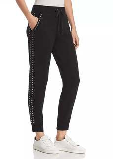 Juicy Couture Studded Jogger Pants In Black