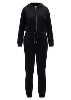 Juicy Couture Velour Hooded Jumpsuit