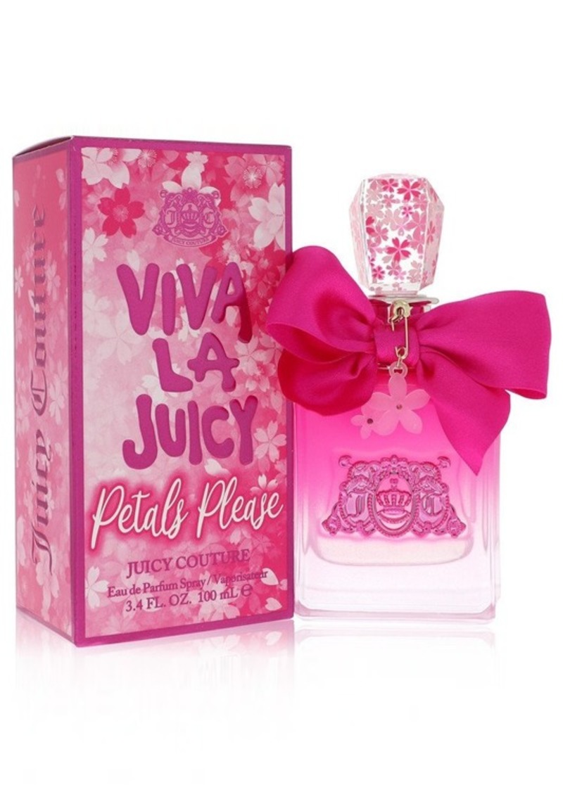 Viva La Juicy Petals Please by Juicy Couture Eau De Parfum Spray 3.4 oz Women