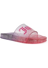 Juicy Couture Womens Slip On Pool Slides Slide Sandals