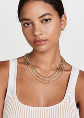 Jules Smith Assorted Flat Chain Necklace