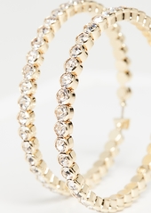 Jules Smith Crystal Studded Hoops