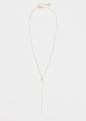 Jules Smith Pearl And Crystal Lariat Necklace
