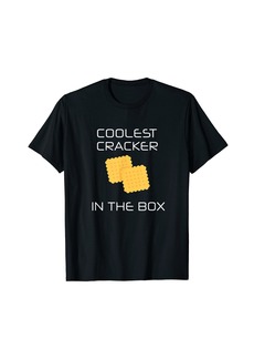 Coolest Cracker In The Box T-Shirt | Junk Food Humor Tee