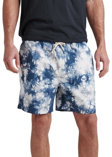 Junk Food Ford Mens Tie-Dye 6 Inseam Casual Shorts