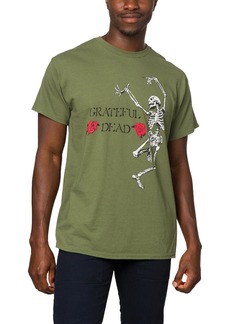 Junk Food Grateful Dead Mens Crewneck Short Sleeve Graphic T-Shirt