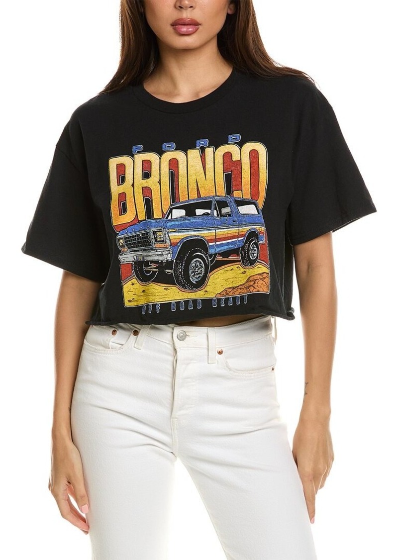 Junk Food Bronco 79 Flea Market Crop T-Shirt