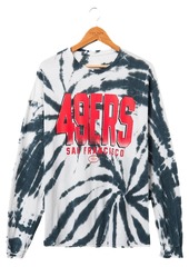 Junk Food Clothing 49ers Game Time Tie Dye Long Sleeve Tee