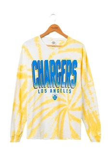 Junk Food Clothing Chargers Game Time Tie Dye Long Sleeve Tee