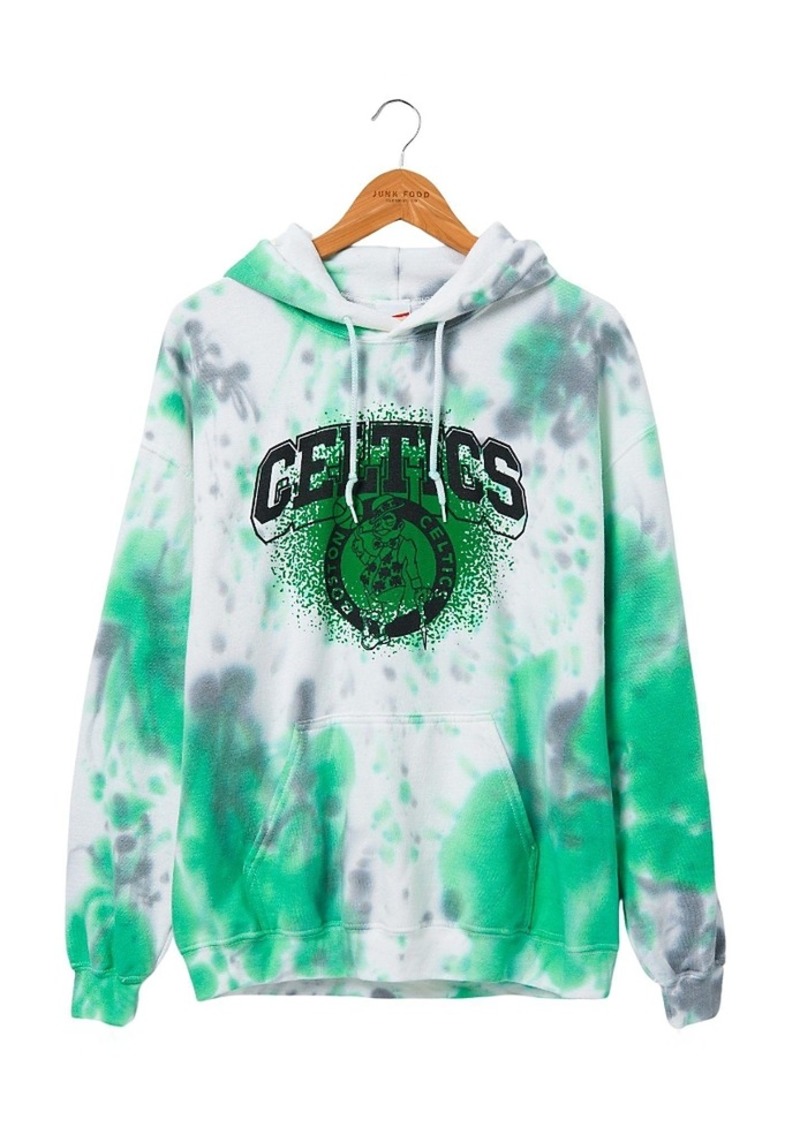 Junk Food Clothing Unisex Nba Boston Celtics Tie Dye Hoodie