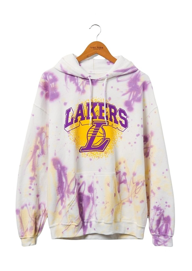 Junk Food Clothing Unisex Nba Los Angeles Lakers Tie Dye Hoodie