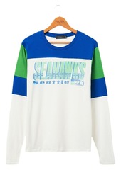 Junk Food Clothing Seahawks Zone Blitz Long Sleeve Tee