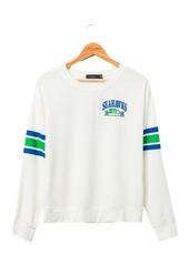 Junk Food Clothing Women's Seahawks Kickoff Crew Tee