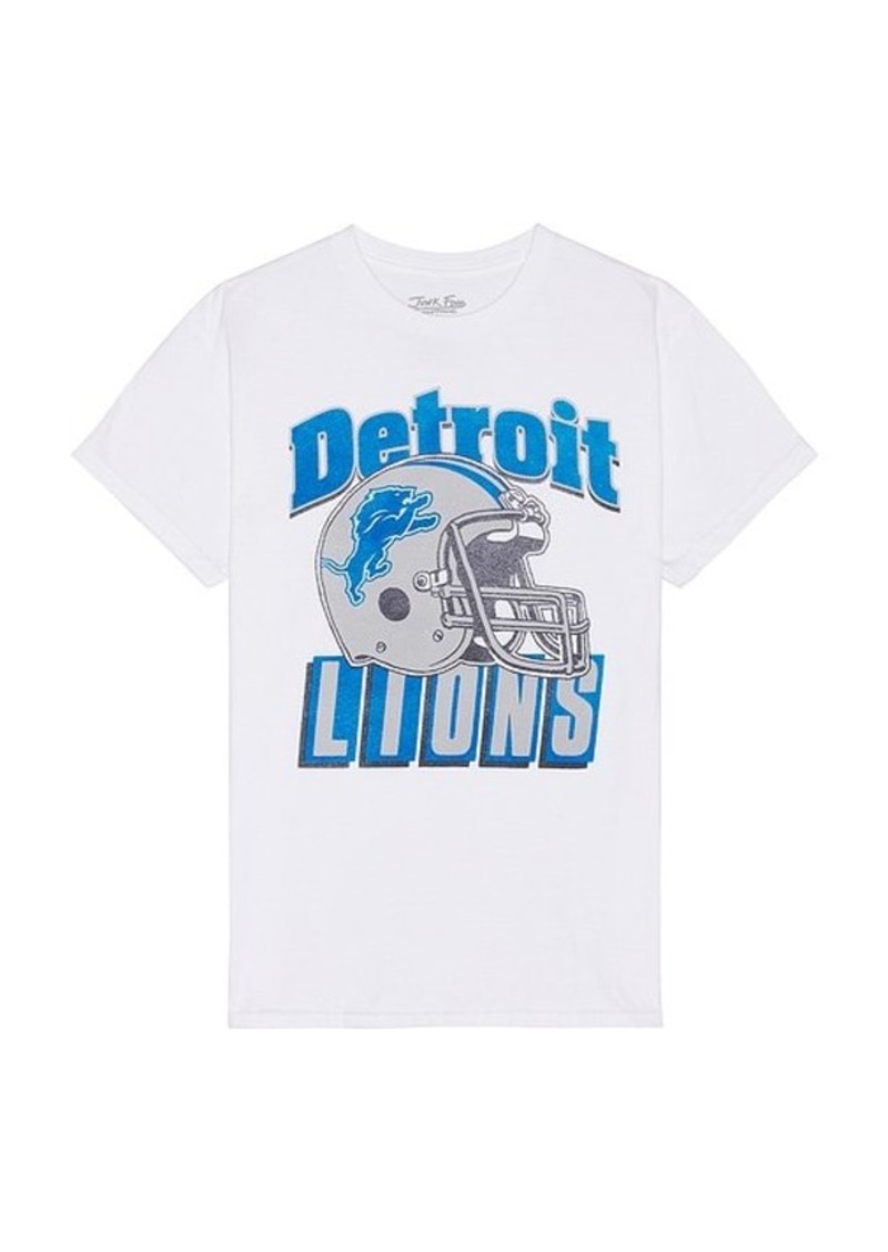 Junk Food Lions Throwback Helmut Tee