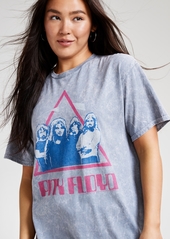 Junk Food Women's Cotton Pink Floyd-Graphic T-Shirt